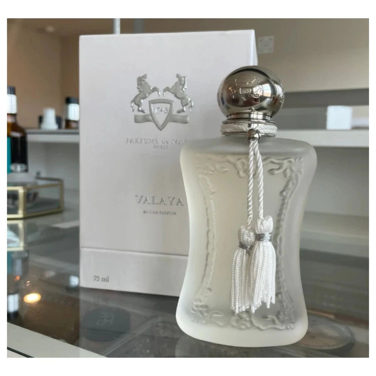 Parfums de Marly Valaya Eau de Parfum 75ml for Women – Floral Musky Woody Perfume