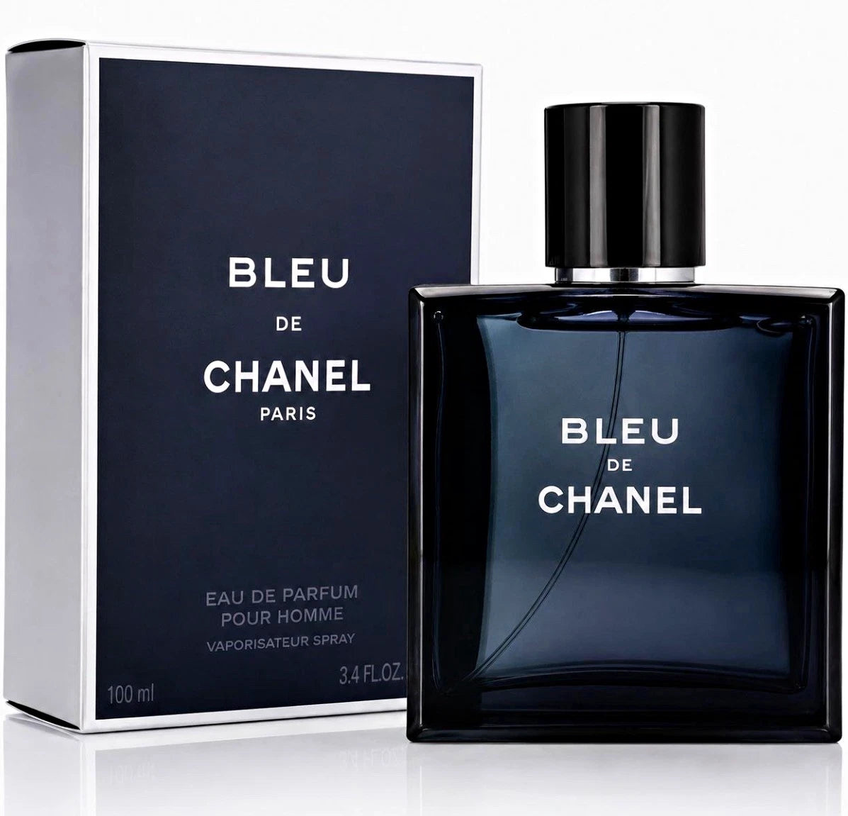 Bleu de Chanel Eau de Parfum for Men – 100ml (3.4 fl oz) Spray Fragrance