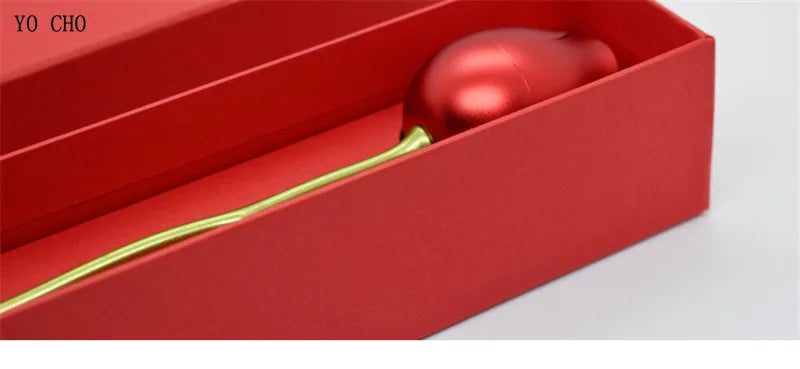 Creative Love Heart Necklace Set with Rose Simulation Flower St Valentin Jewelry Box Birthday Gift for Girlfriend