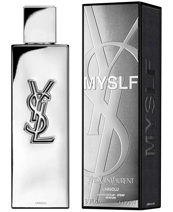 Yves Saint Laurent MYSLF L'Absolu Parfum 100ml for Men – Intense Woody Floral Fragrance