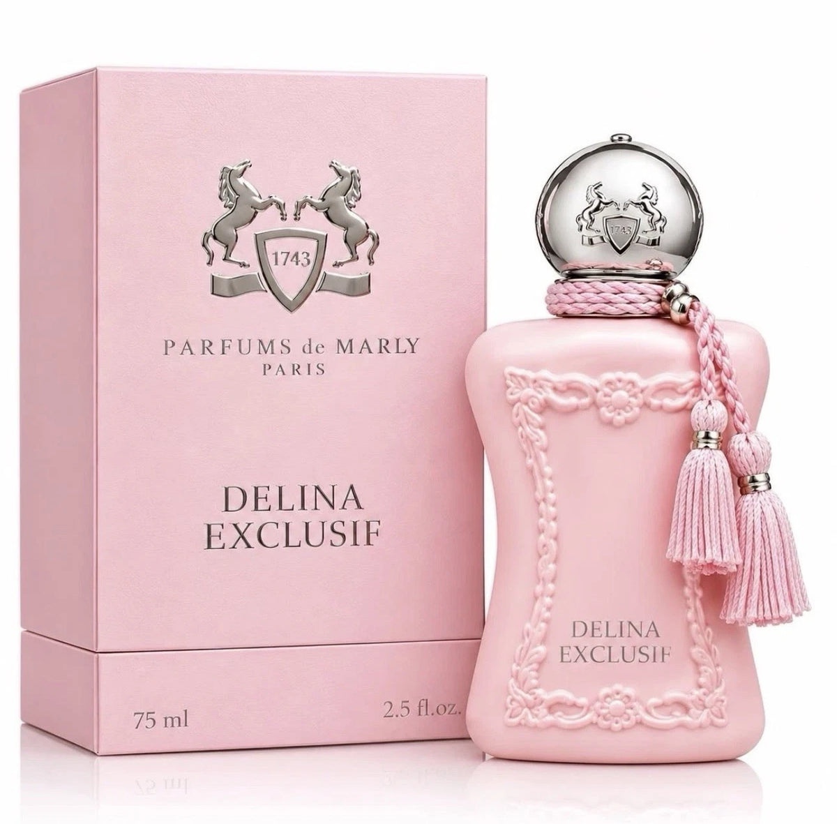 Parfums de Marly Delina Eau de Parfum 75ml – Fresh Lychee, Turkish Rose & Floral Fragrance