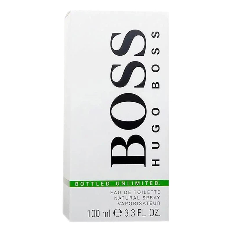Hugo Boss BOSS Bottled Unlimited Eau de Toilette for Men 100ml – Fresh Aromatic Fragrance