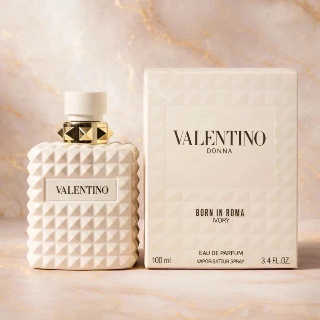 Valentino Born in Roma Donna Ivory Eau de Parfum 100ml – Orange Blossom & Vanilla Perfume