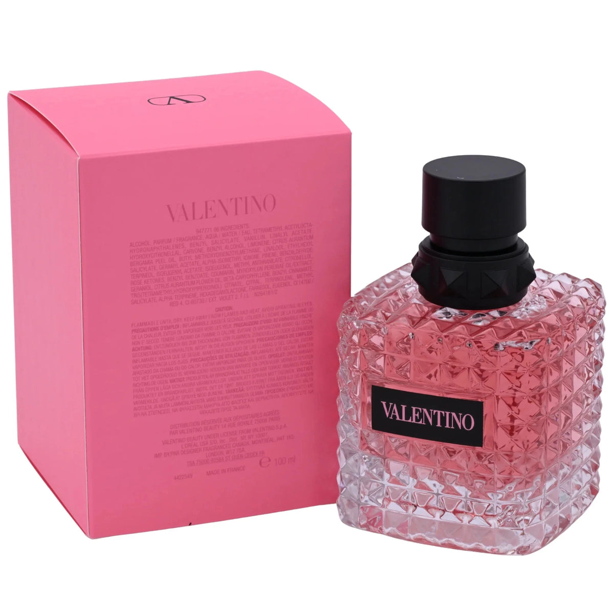Valentino Donna Born in Roma Eau de Parfum 100ml for Women – Jasmine, Vanilla & Woody Fragrance