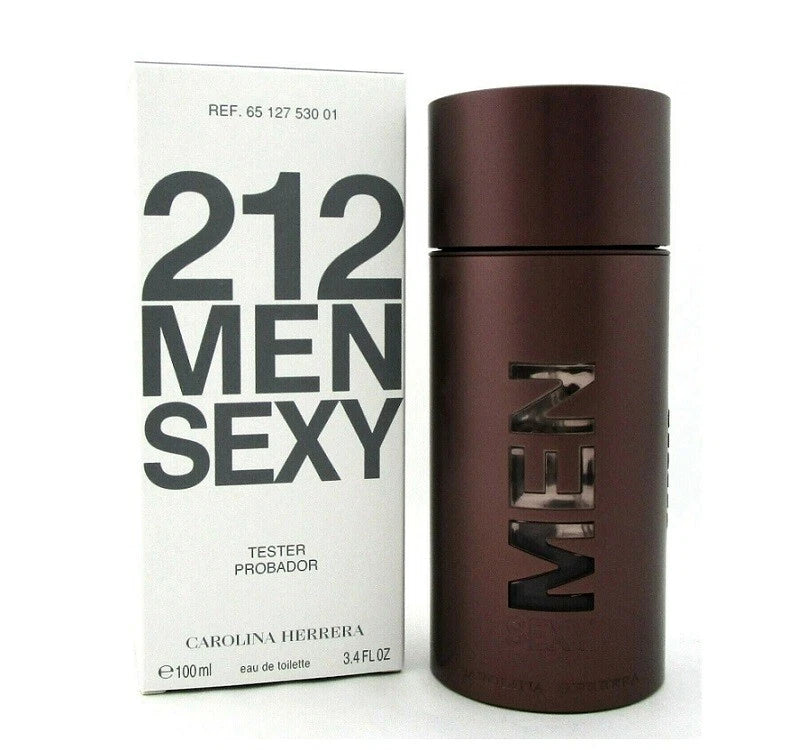 Carolina Herrera 212 Sexy Men Eau de Toilette 100ml – Mandarin, Pepper & Vanilla Amber Fragrance