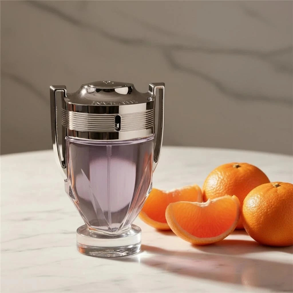 Paco Rabanne Invictus Eau de Toilette 100ml for Men – Fresh Grapefruit, Marine Notes & Woody Amber Fragrance