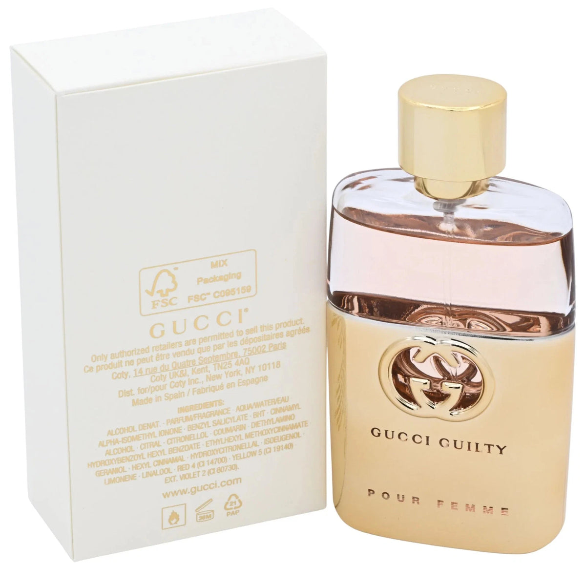 Gucci Guilty Eau de Parfum for Women – Elegant Designer Fragrance Spray