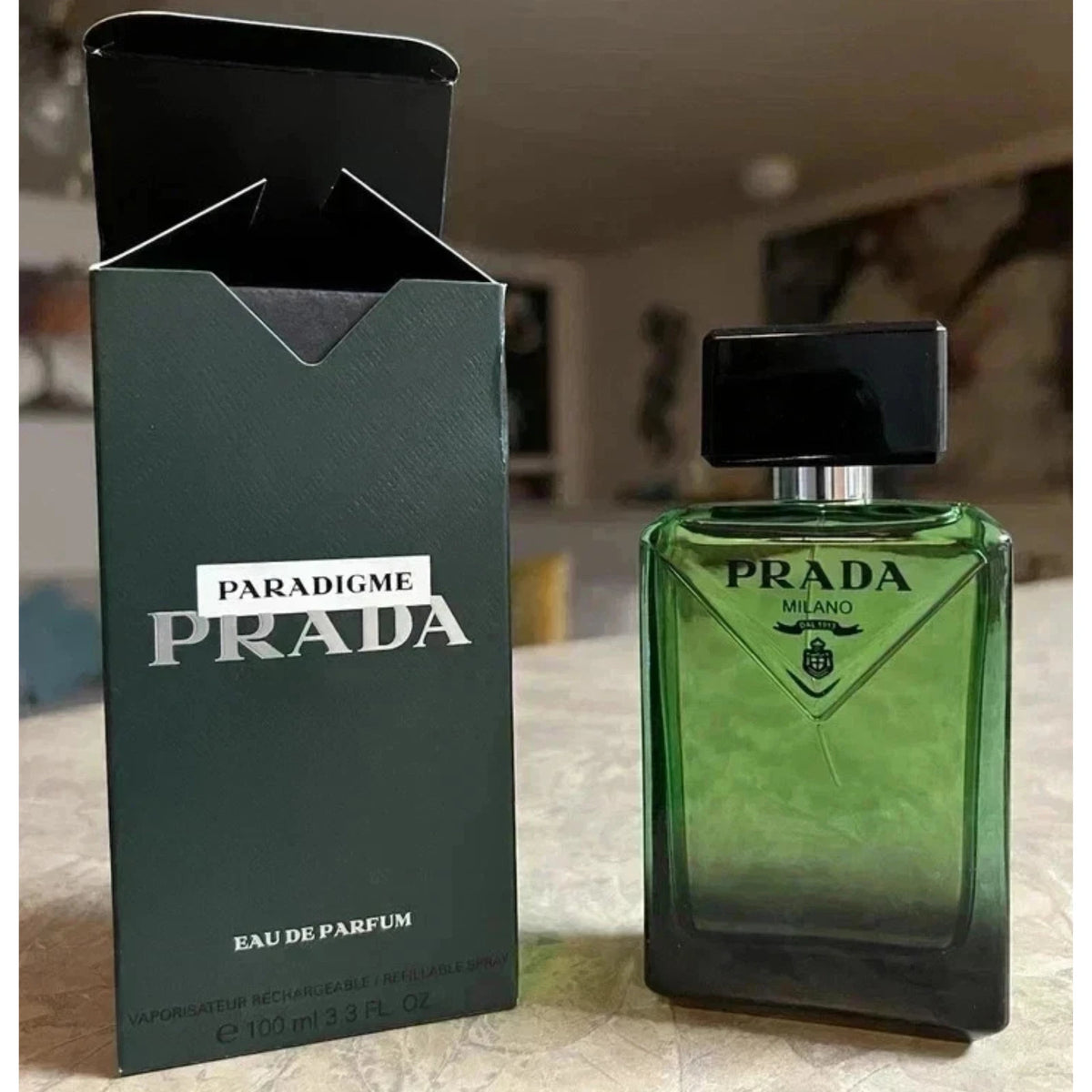 Prada Paradigme Eau de Parfum Spray for Men – 100ml (3.3 oz)