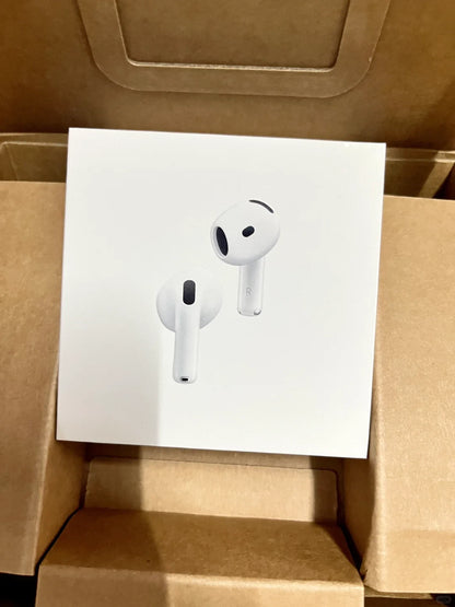 Apple AirPods 4 with Active Noise Cancellation (ANC) – Wireless Earbuds with USB-C Charging Case, White