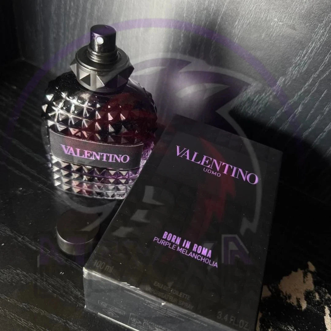 Valentino Uomo Born in Roma Purple Melancholia Eau de Toilette Spray for Men – 100ml / 3.4 oz