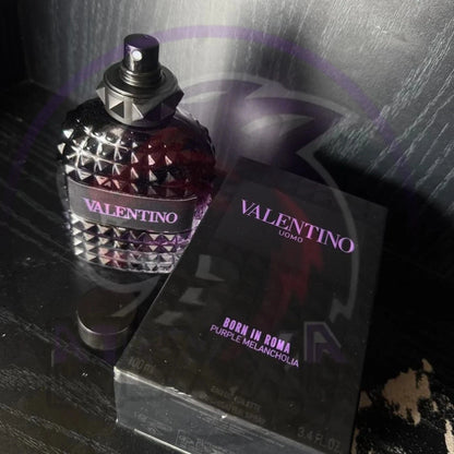Valentino Uomo Born in Roma Purple Melancholia Eau de Toilette Spray for Men – 100ml / 3.4 oz