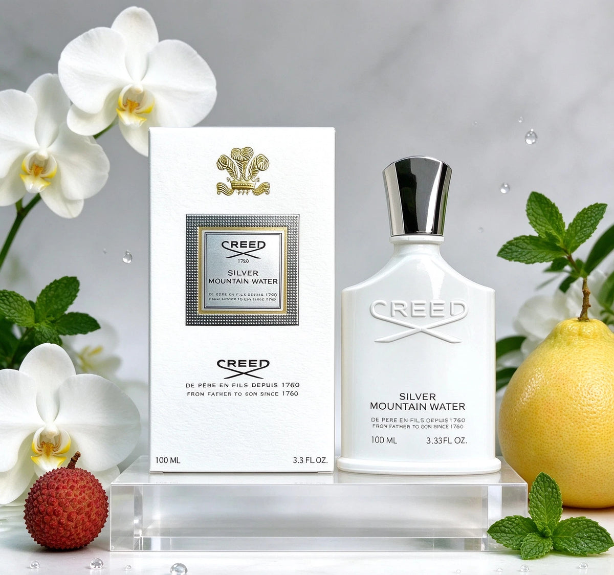 CREED Silver Mountain Water Eau de Parfum 100ml – Luxury Fragrance