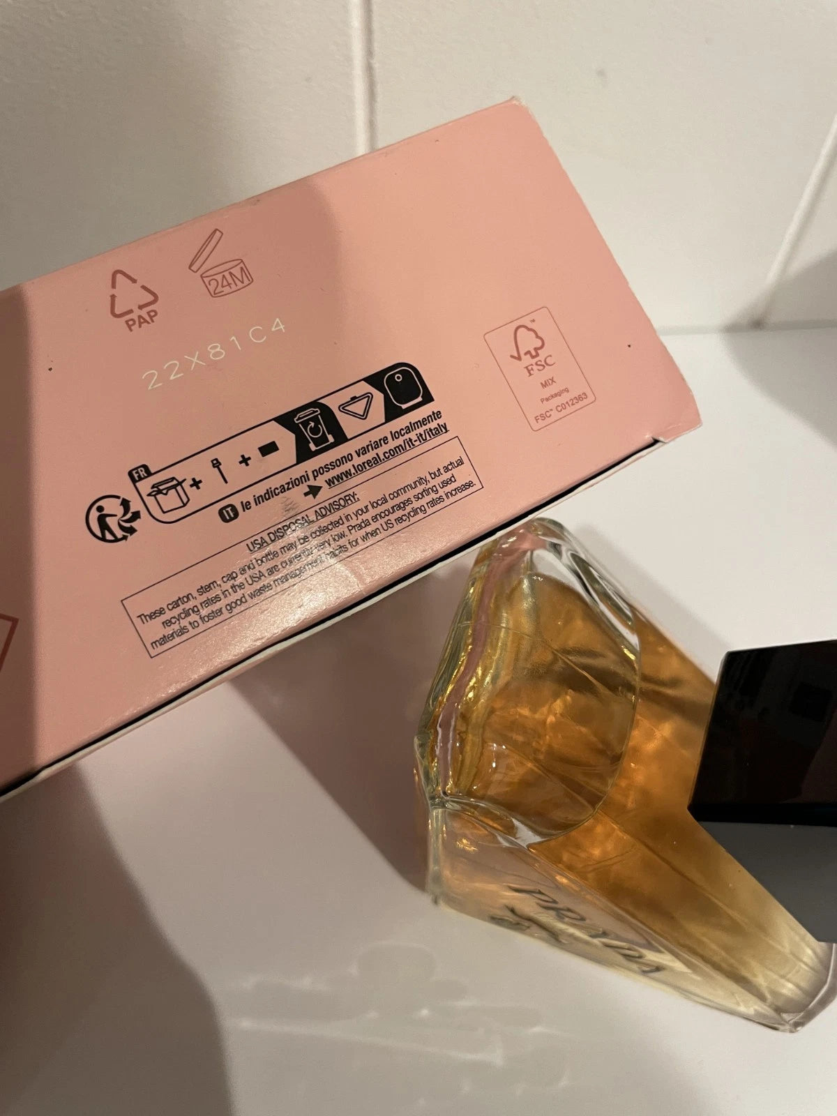 Prada Paradoxe Eau de Parfum Spray for Women – 90ml (3.0 oz), Refillable