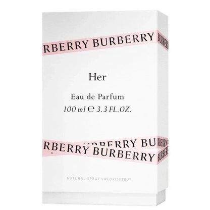 Burberry Her Eau de Parfum for Women – 100ml (3.3 fl oz) Floral Fragrance Spray