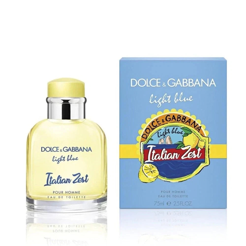 Dolce & Gabbana Light Blue Italian Zest Eau de Toilette 100ml – Fresh Citrus Fragrance