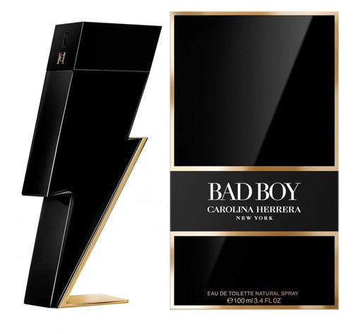 Carolina Herrera Bad Boy Eau de Toilette for Men 100ml / 3.4 oz