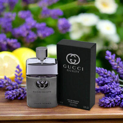 Gucci Guilty Pour Homme Eau de Toilette Spray for Men – 90ml (3.0 fl oz)