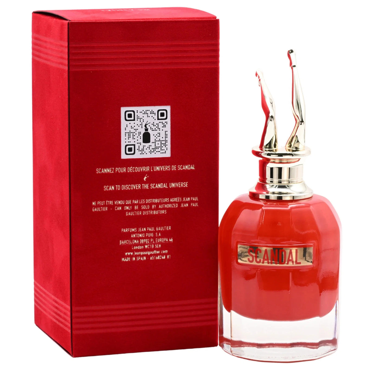 Jean Paul Gaultier Scandal à Paris Eau de Toilette 80ml for Women – Honey, Pear & Jasmine Fragrance