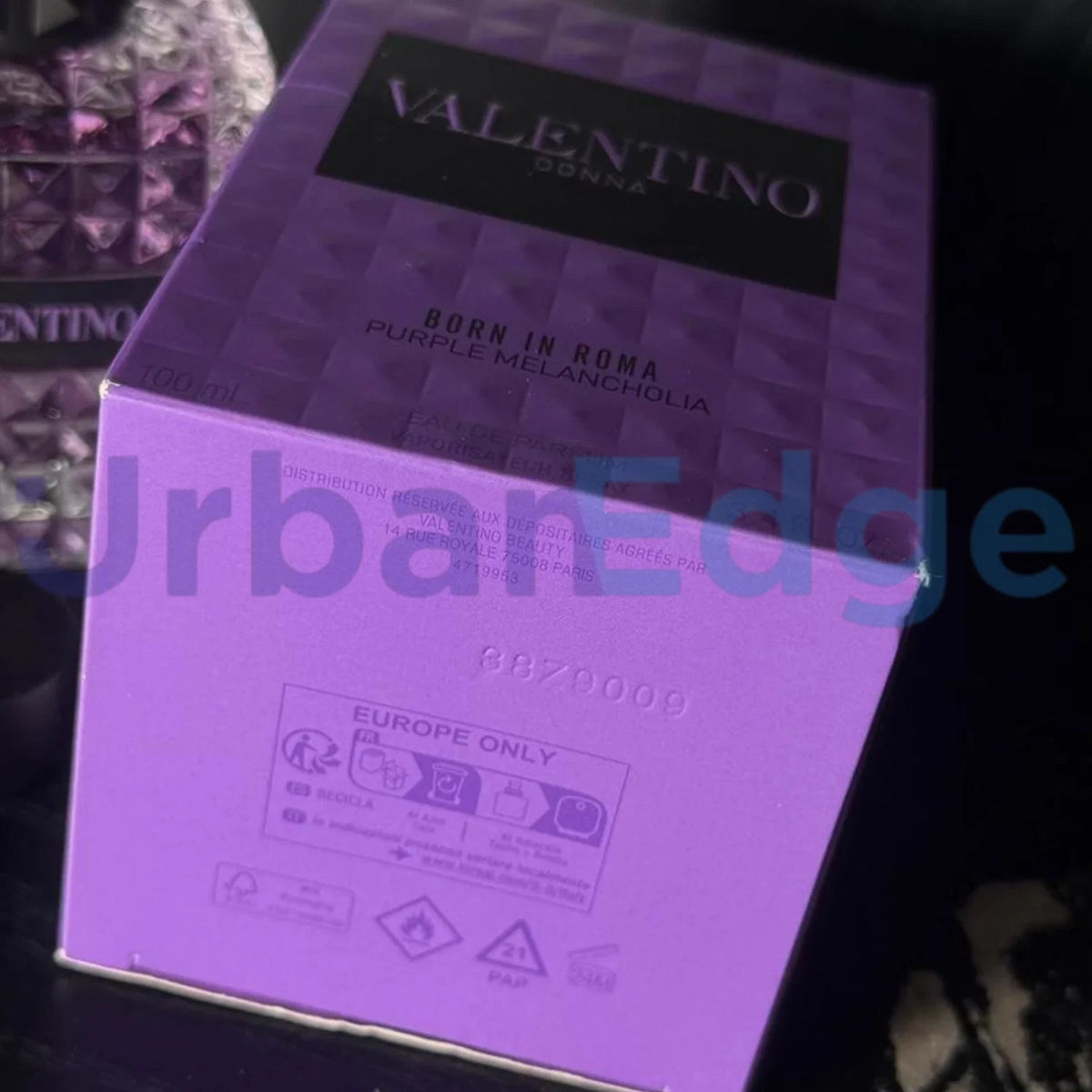 Valentino Donna Born in Roma Purple Melancholia Eau de Parfum for Women – 100ml / 3.4 oz