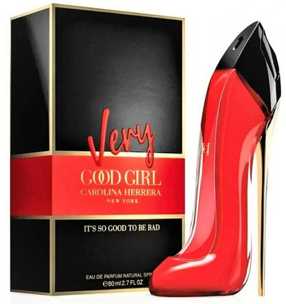 Carolina Herrera Very Good Girl Eau de Parfum for Women 80ml – Fruity Rose & Vanilla Fragrance