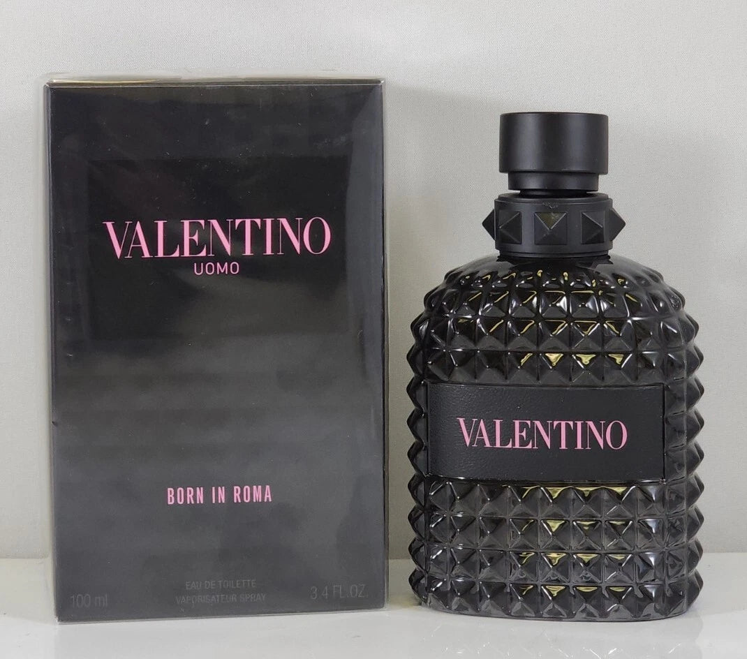 Valentino Uomo Born in Roma Eau de Toilette 100ml – Woody, Aromatic & Fresh Men's Fragrance