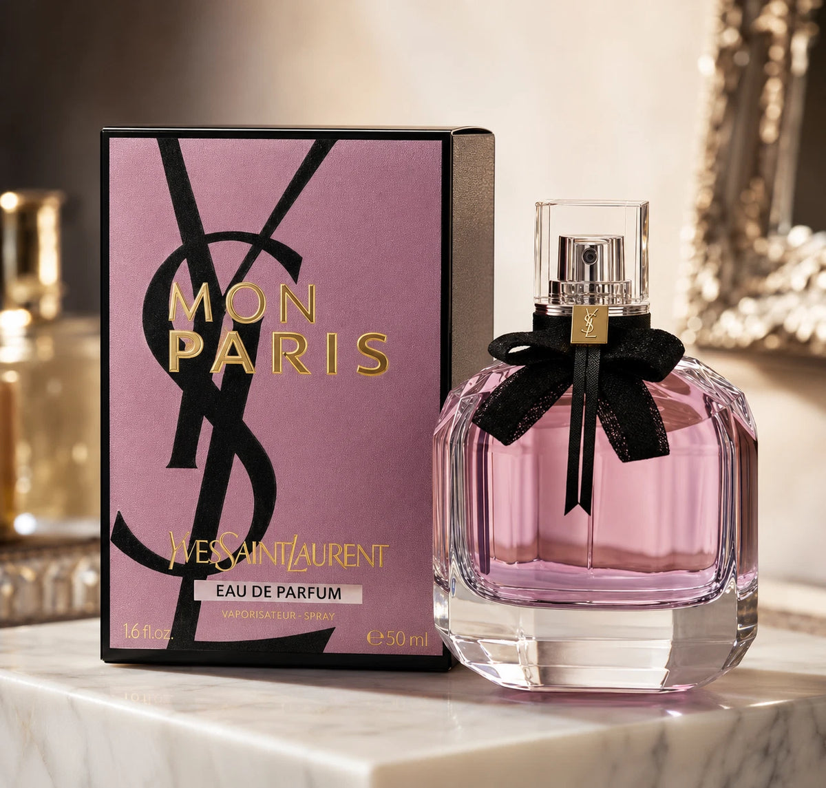 Yves Saint Laurent Mon Paris Eau de Parfum 90ml for Women – Strawberry, White Musk & Patchouli Fragrance