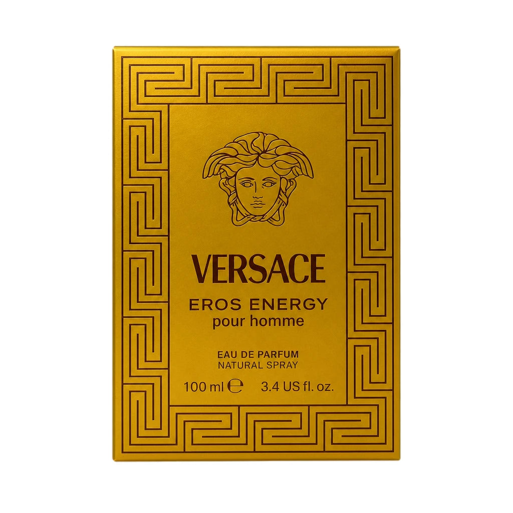 Versace Eros Energy Eau de Parfum 100ml – Men's Citrus, Bergamot & Woody Fragrance