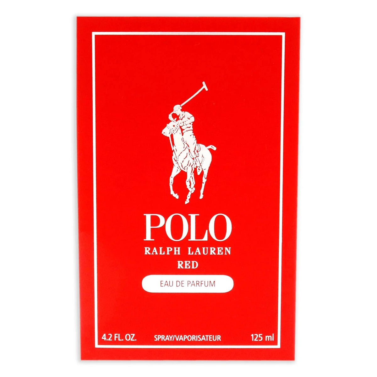 Ralph Lauren Polo Red Eau de Toilette for Men 125ml – Spicy Citrus & Woody Fragrance