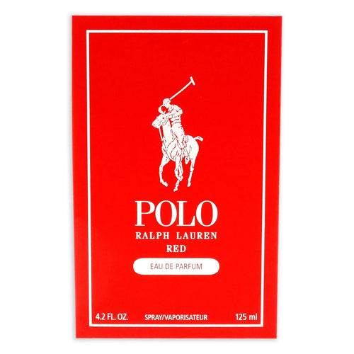 Ralph Lauren Polo Red Eau de Toilette for Men 125ml – Spicy Citrus & Woody Fragrance