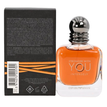 Emporio Armani Stronger With You Intensely Eau de Parfum Spray 100ml for Men