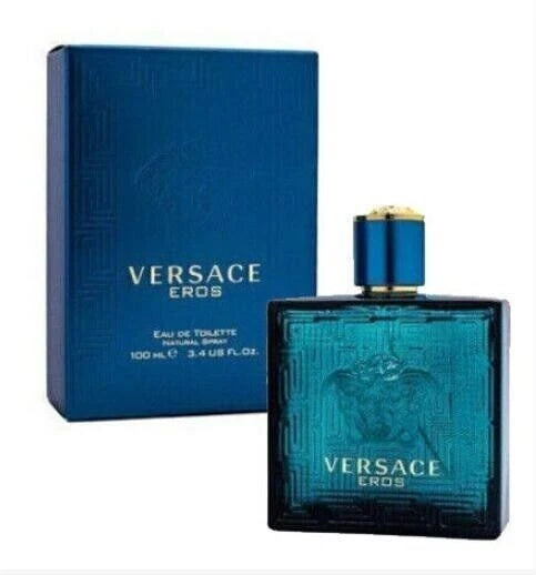 Versace Eros Eau de Toilette Spray for Men – 100ml / 3.4 oz