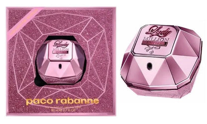 Rabanne Lady Million Eau de Parfum 80ml for Women – Bitter Orange, Jasmine & Honey Fragrance
