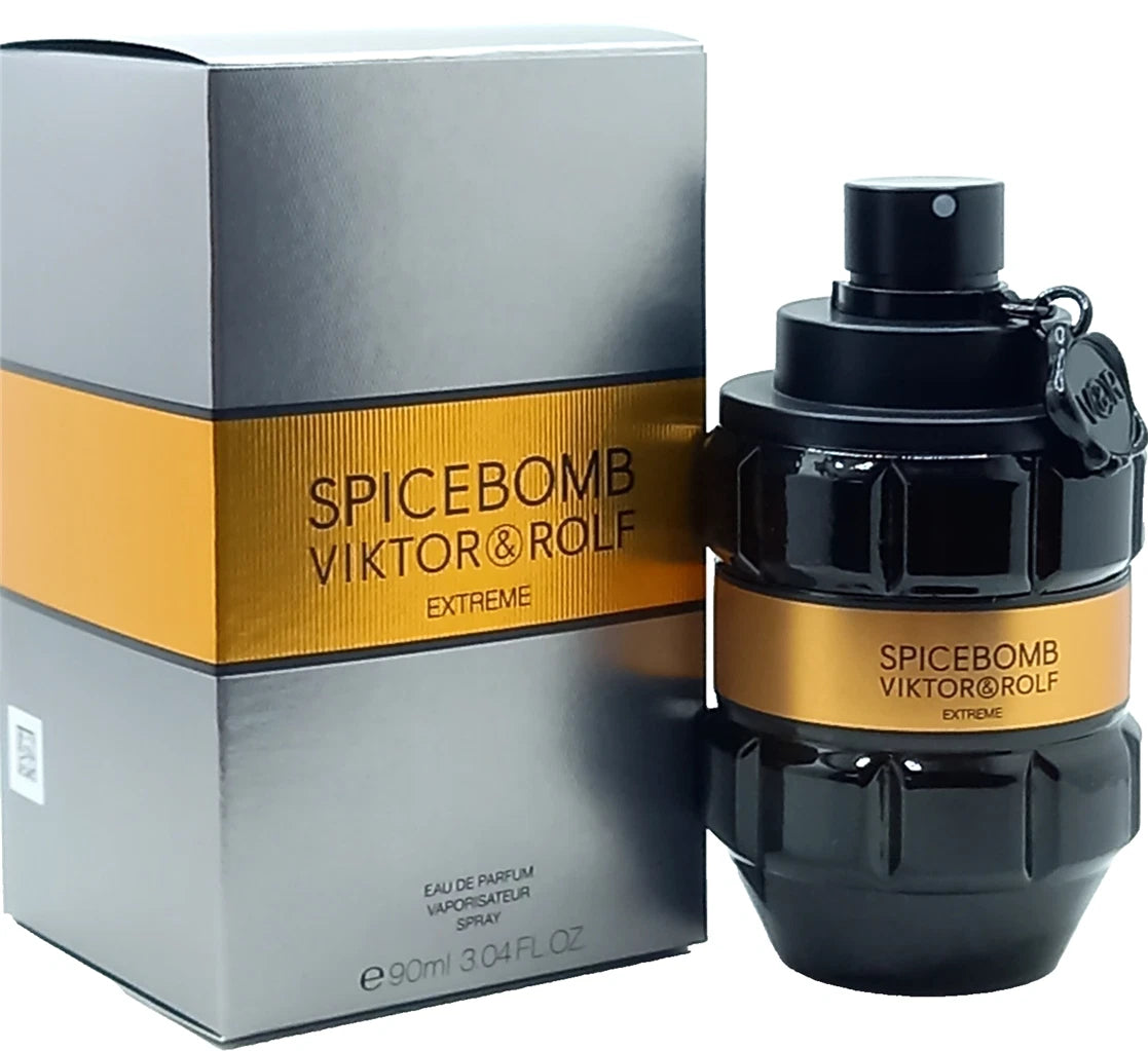 Viktor&Rolf Spicebomb Extreme Eau de Parfum for Men 90ml – Tobacco, Vanilla & Warm Spices