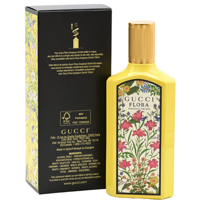 Gucci Flora Gorgeous Gardenia Eau de Parfum for Women 100ml – Floral Fruity Fragrance