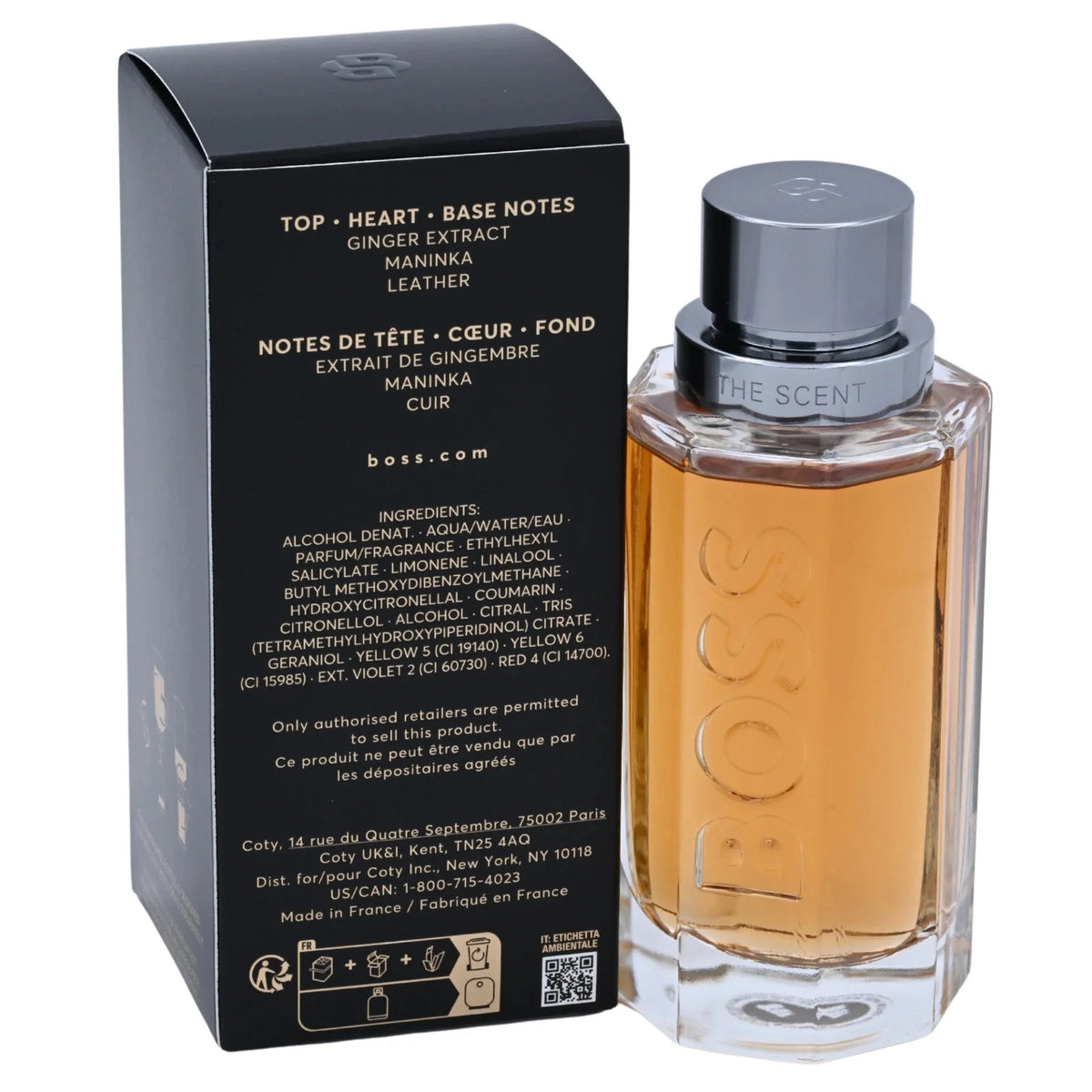 Hugo Boss The Scent Eau de Toilette 100ml for Men – Warm Spicy Aromatic Fragrance