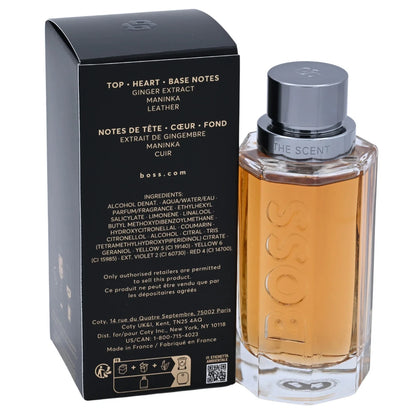 Hugo Boss The Scent Eau de Toilette 100ml for Men – Warm Spicy Aromatic Fragrance