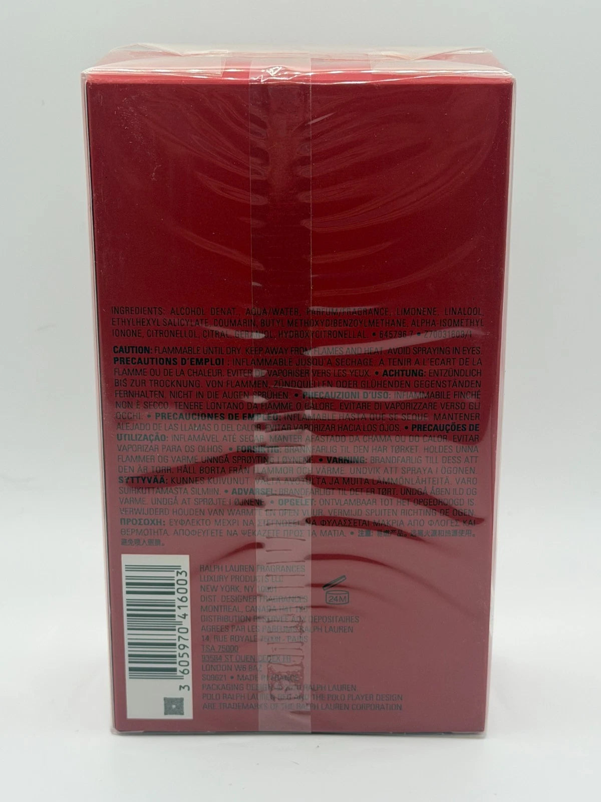 Ralph Lauren Polo Red Eau de Toilette Spray for Men 125ml