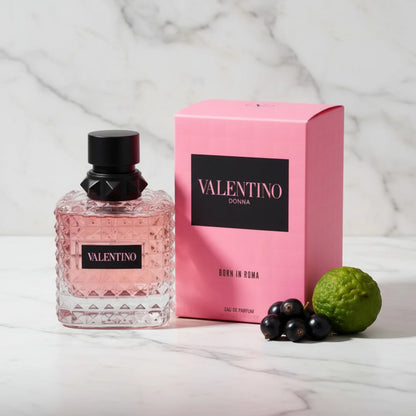 Valentino Donna Born in Roma Eau de Parfum 100ml for Women – Jasmine, Vanilla & Woody Fragrance