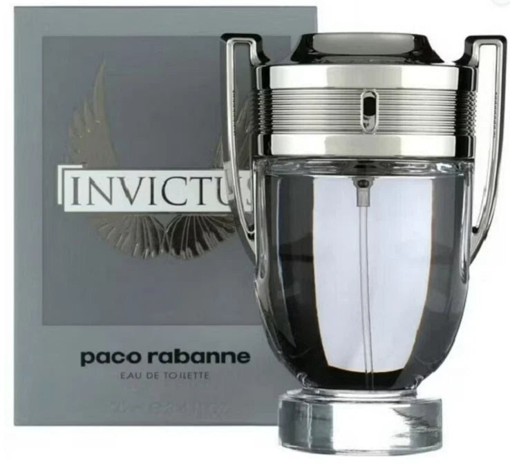 Rabanne Invictus Eau de Toilette 100ml – Fresh Marine & Woody Men's Fragrance