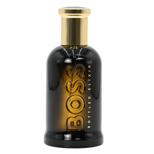 Hugo Boss BOSS Bottled Elixir Parfum Intense for Men – Rich Woody Amber Fragrance