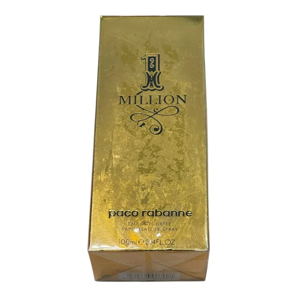 Rabanne 1 Million Eau de Toilette 100ml for Men – Blood Mandarin, Cinnamon & Leather Fragrance