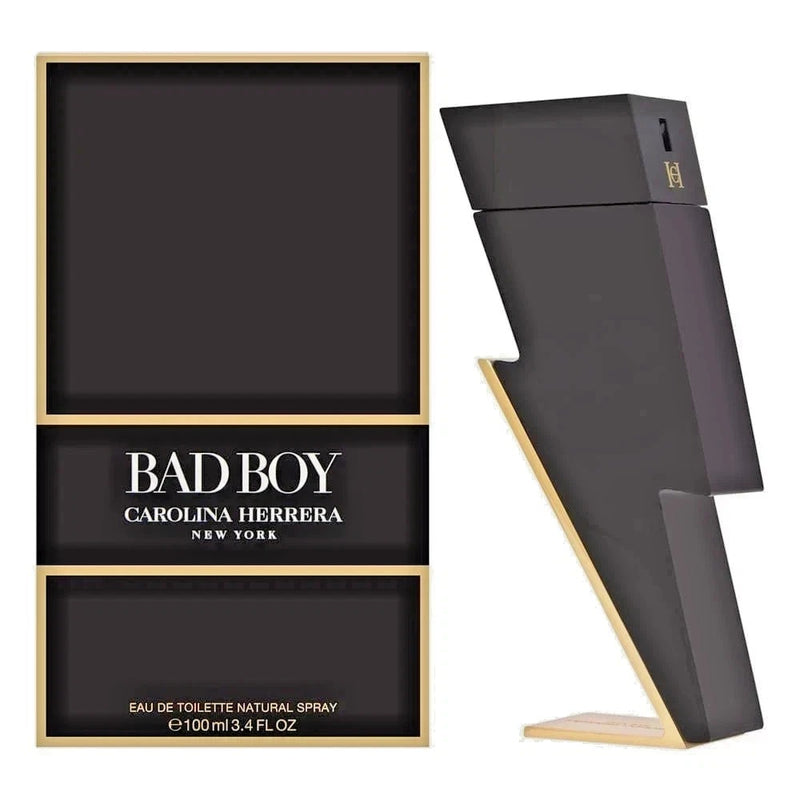 Carolina Herrera Bad Boy Eau De Toilette EDT 100ml / 3.4 oz Brand New Sealed Box