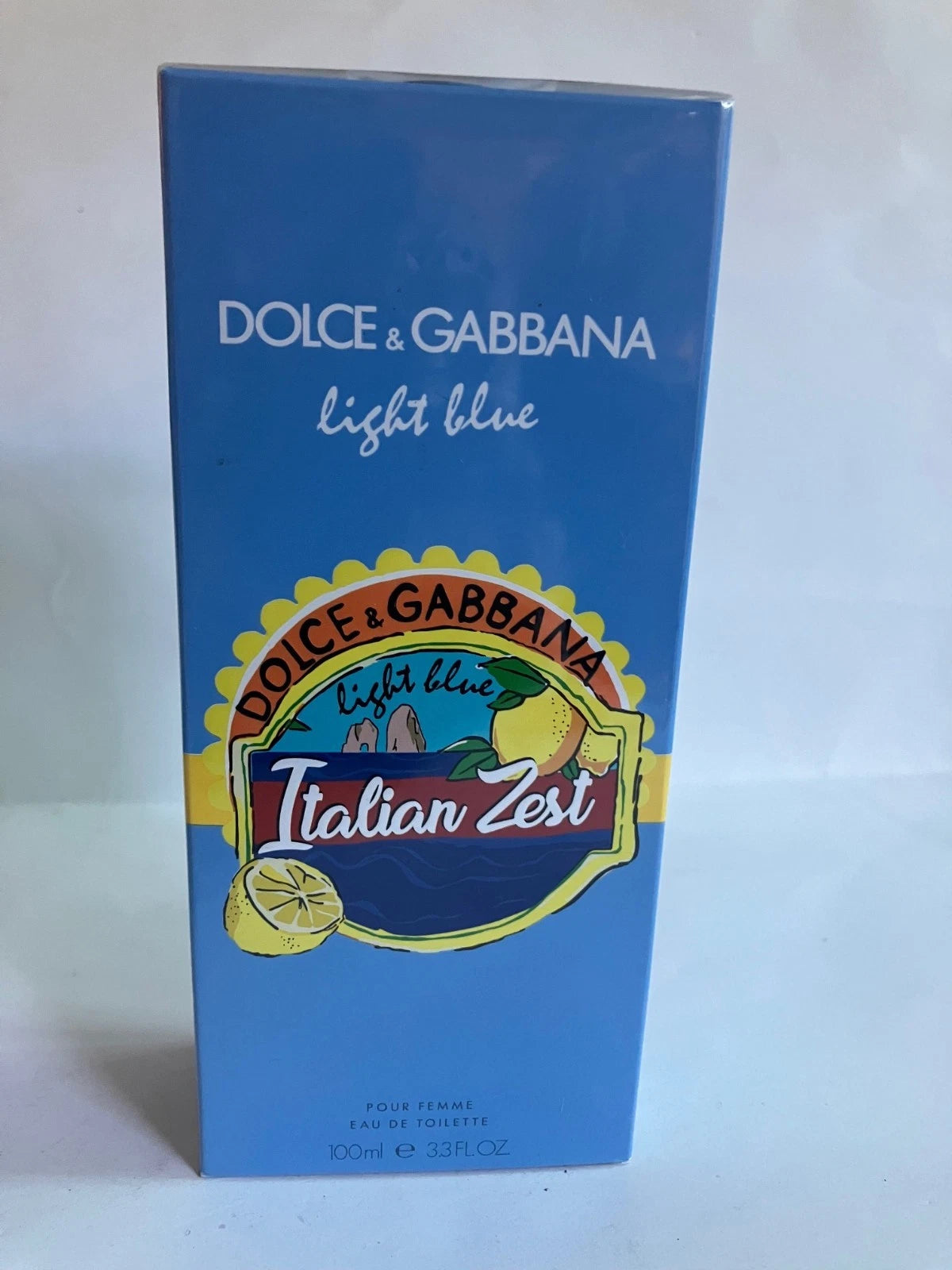 Dolce & Gabbana Light Blue Italian Zest Eau de Toilette 100ml – Fresh Citrus Fragrance