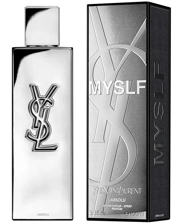 Yves Saint Laurent MYSLF L'Absolu Parfum for Men 100ml – Ginger, Cardamom & Orange Blossom