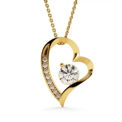 To My Wife Stainless Steel Necklace Valentine's Day Gift Love Heart Pendant Christmas Gifts Women Girl 2025 Fashion Jewelry