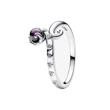 HOT 925 Sterling Silver All Princess Series Tiana Tiara,Aladdin Jasmine, Rapunzel Tiara Ring Women Finger Ring For Party Jewelry