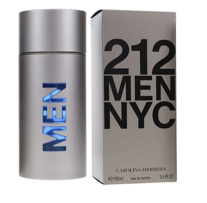 212 Men NYC Eau De Toilette 3.4 Fl. Oz / 100 ml Carolina Herrera Men's New
