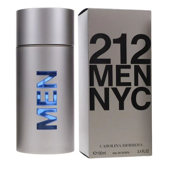212 Men NYC Eau De Toilette 3.4 Fl. Oz / 100 ml Carolina Herrera Men's New