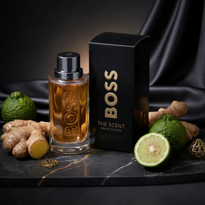 Hugo Boss The Scent Eau de Toilette 100ml for Men – Warm Spicy Aromatic Fragrance