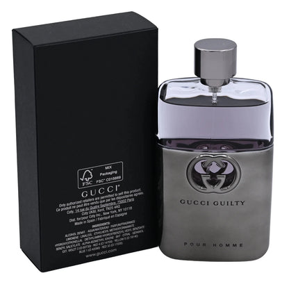 Gucci Guilty Pour Homme Eau de Toilette Spray for Men – 90ml (3.0 fl oz)